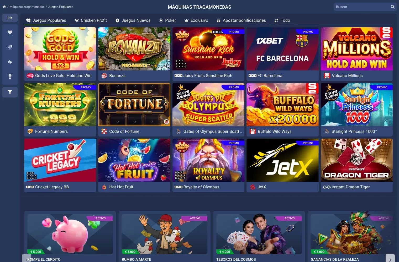 1xBet desktop