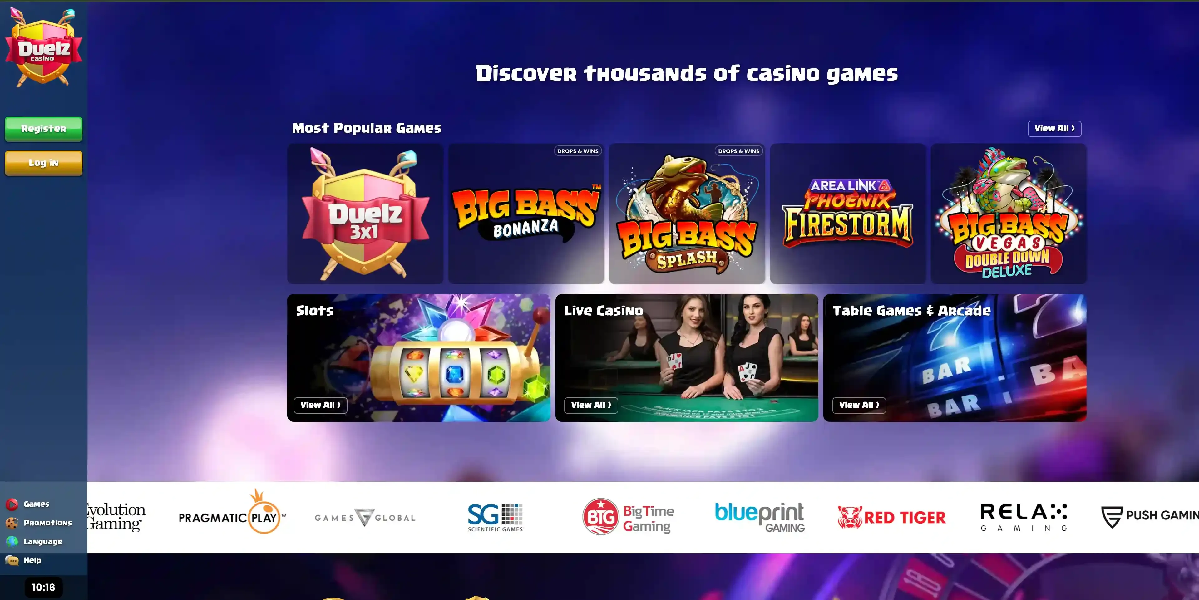 Duelz desktop screenshot.webp