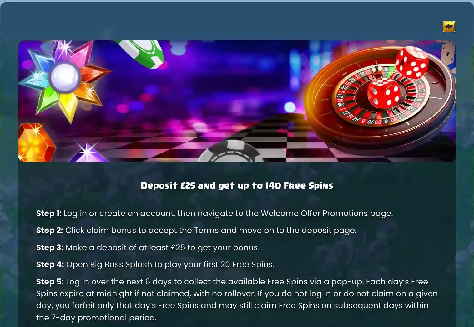 Duelz welcome bonus screenshot.webp