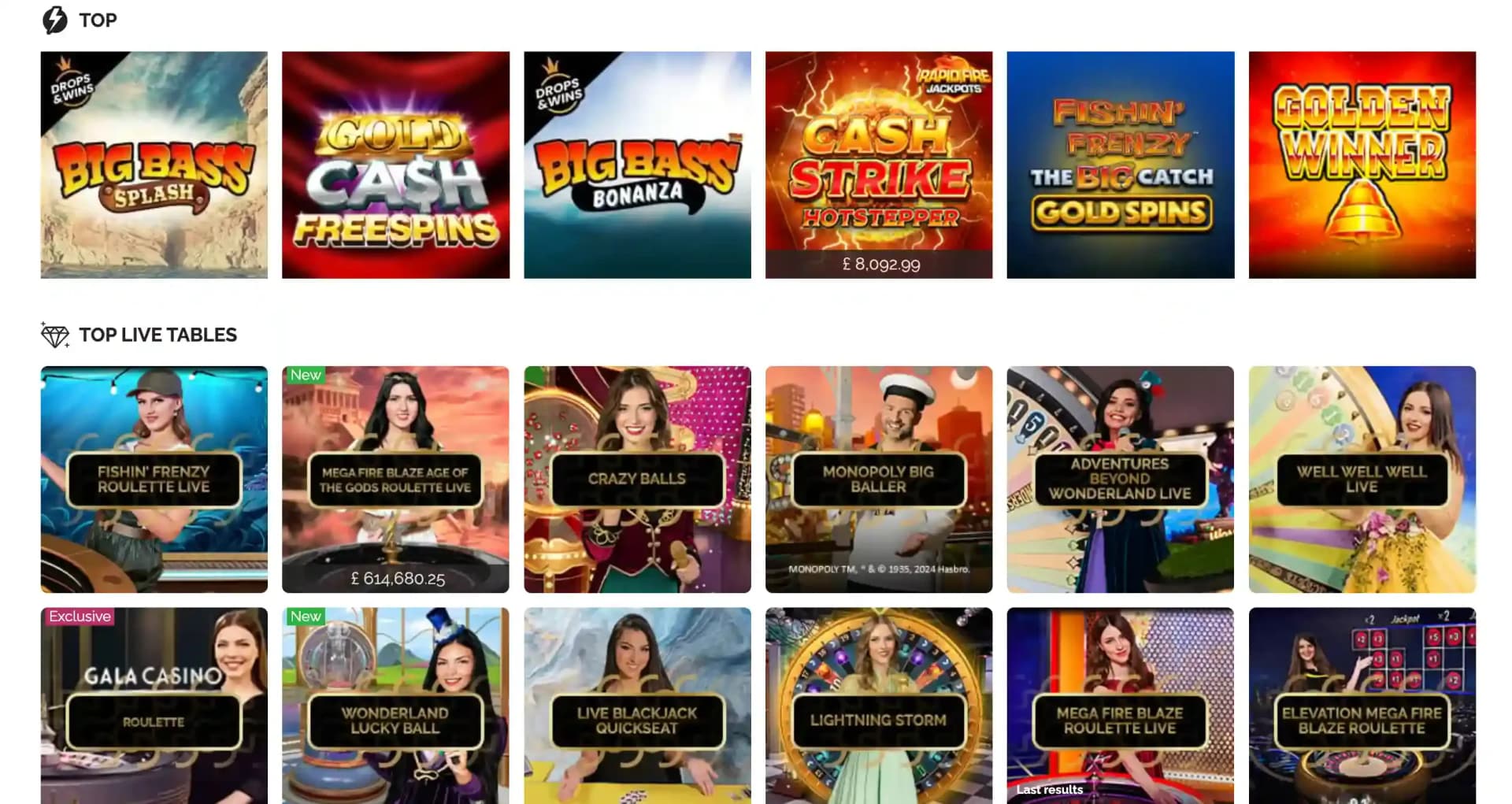 Gala games screenshot