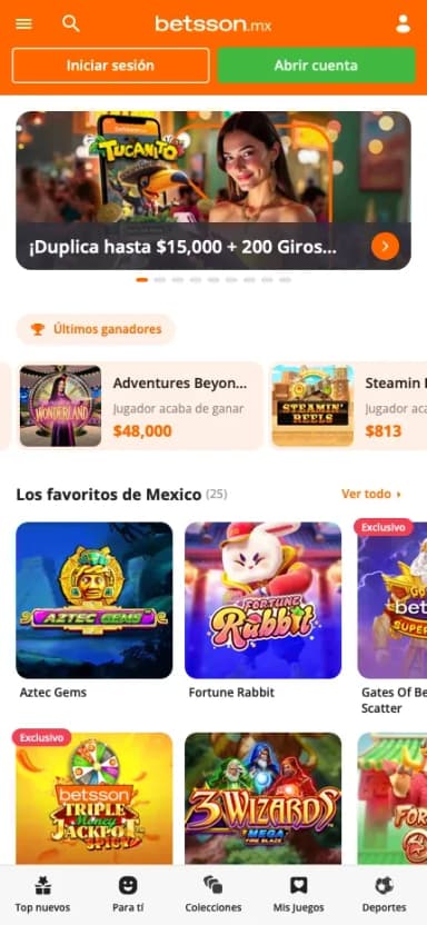 Betsson en celular