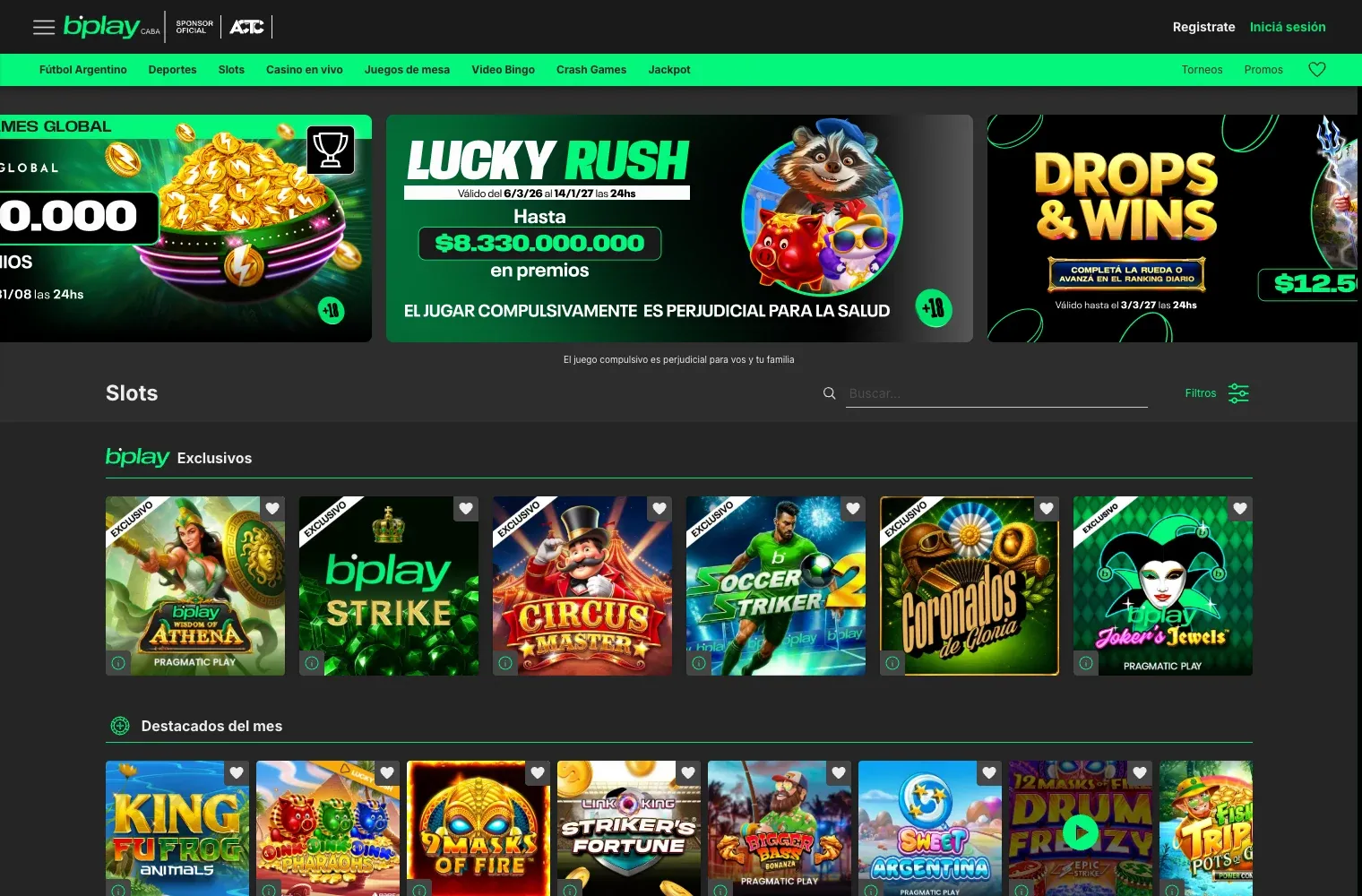 Bplay desktop