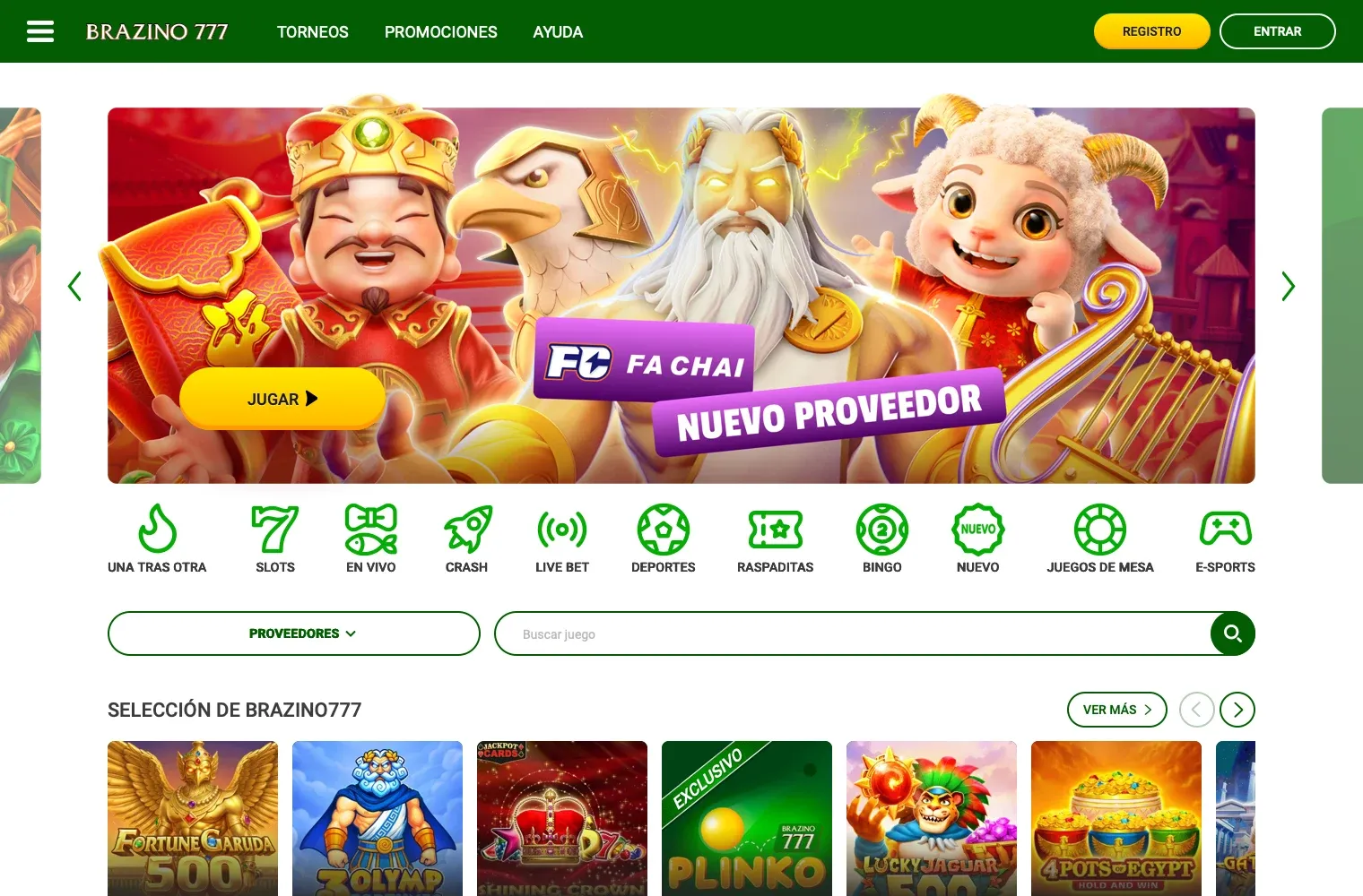 Brazino777 desktop