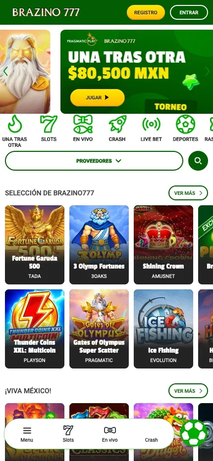 Brazino777 mobile preview