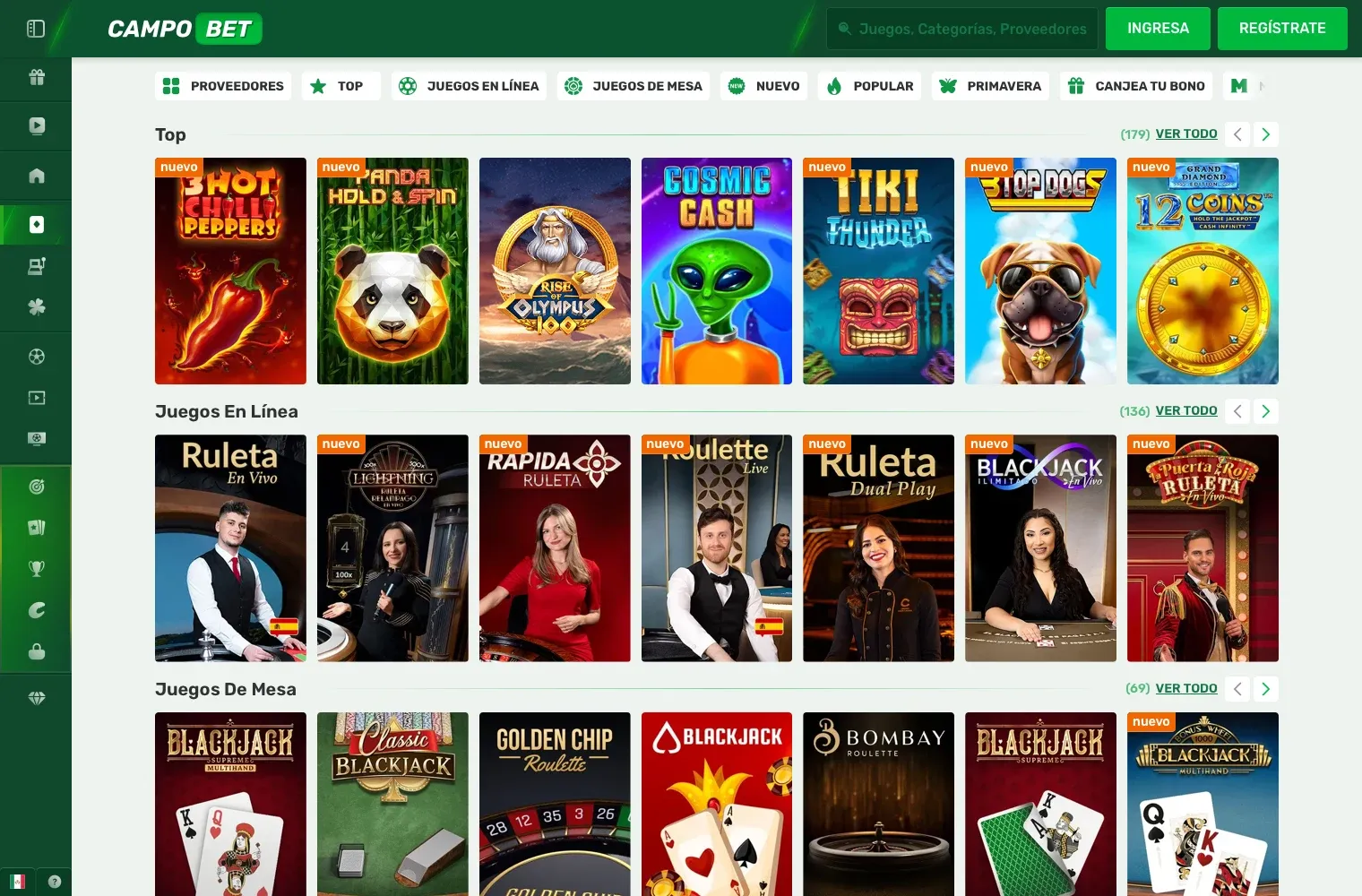 Campobet desktop