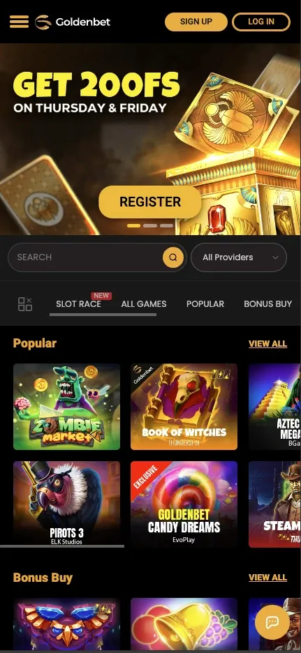 GoldenBet mobile