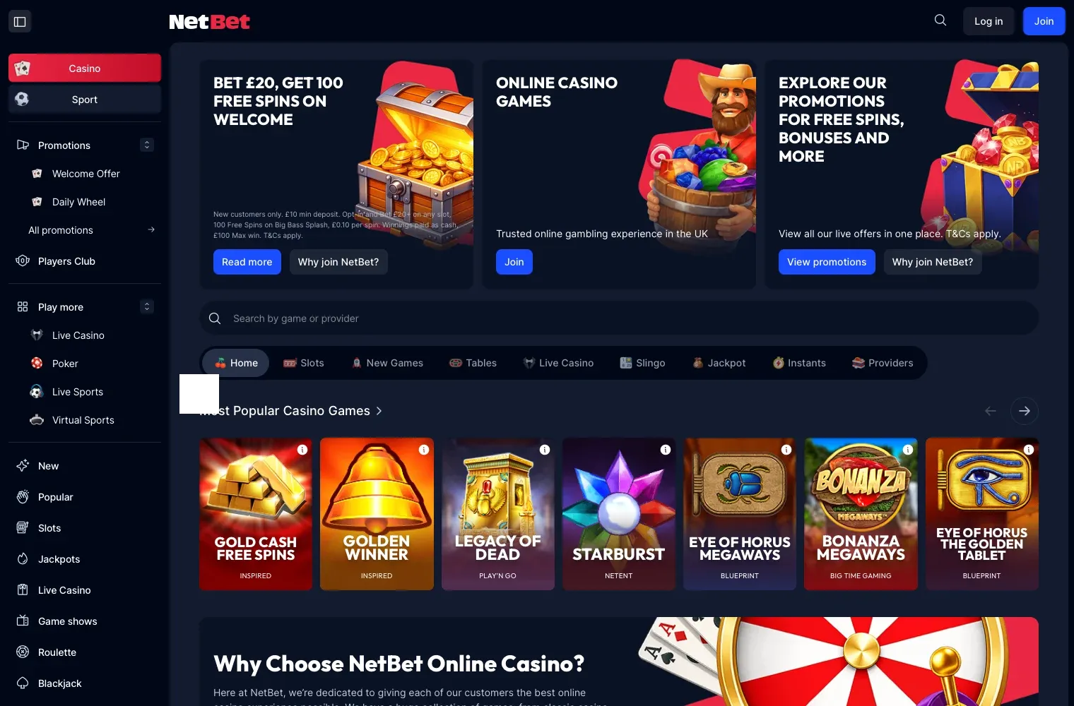 netbet uk desktop casino retry