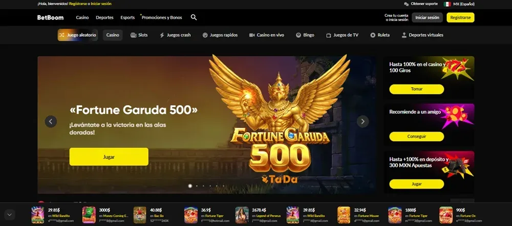 BetBoom casino nuevo México