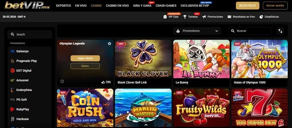 BetVIP casino nuevo México