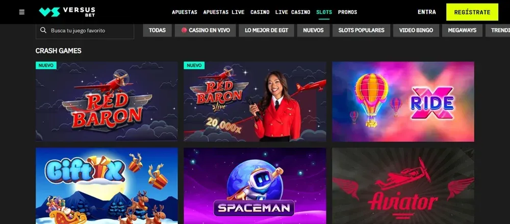 VERSUSbet casino nuevo México