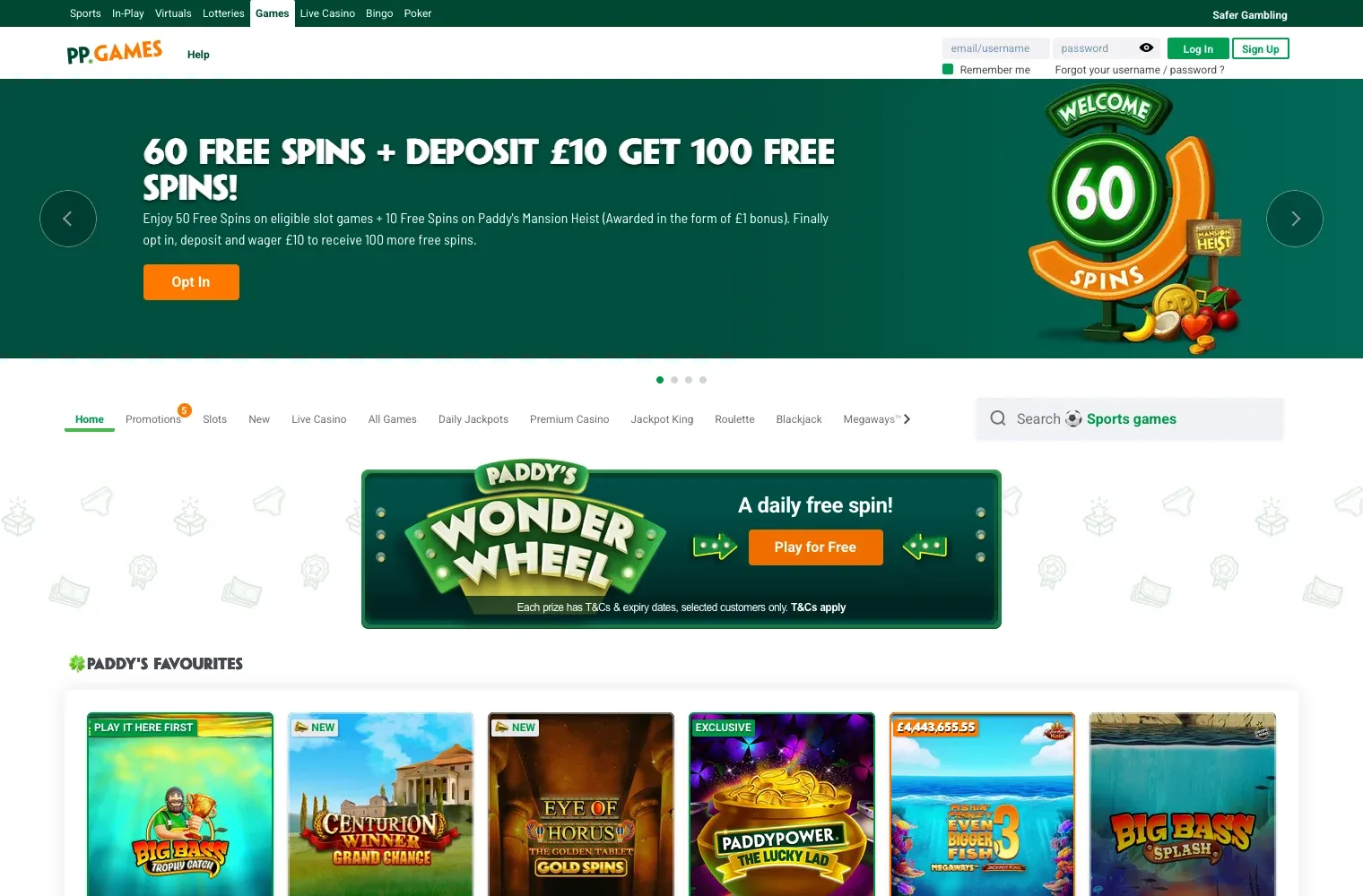 paddypower uk desktop casino