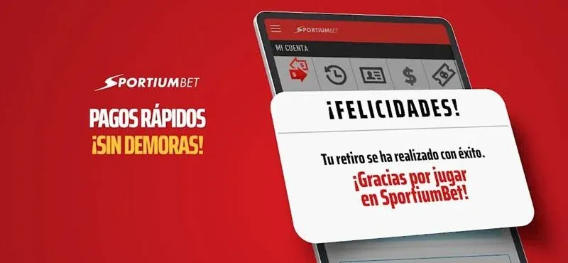 SPORTIUMBET anuncia pagos rápidos y confirma un retiro realizado con éxito