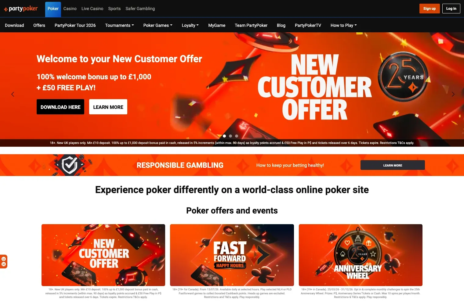 partypoker online poker