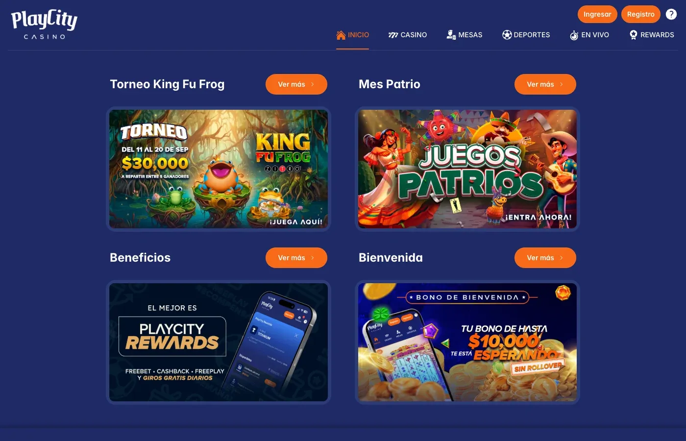 Playcity desktop