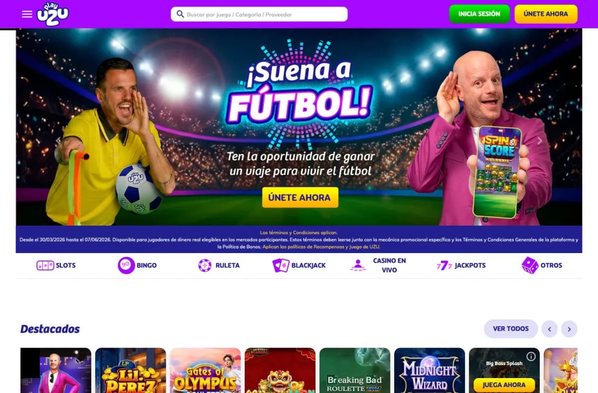 PlayUZU en computadora