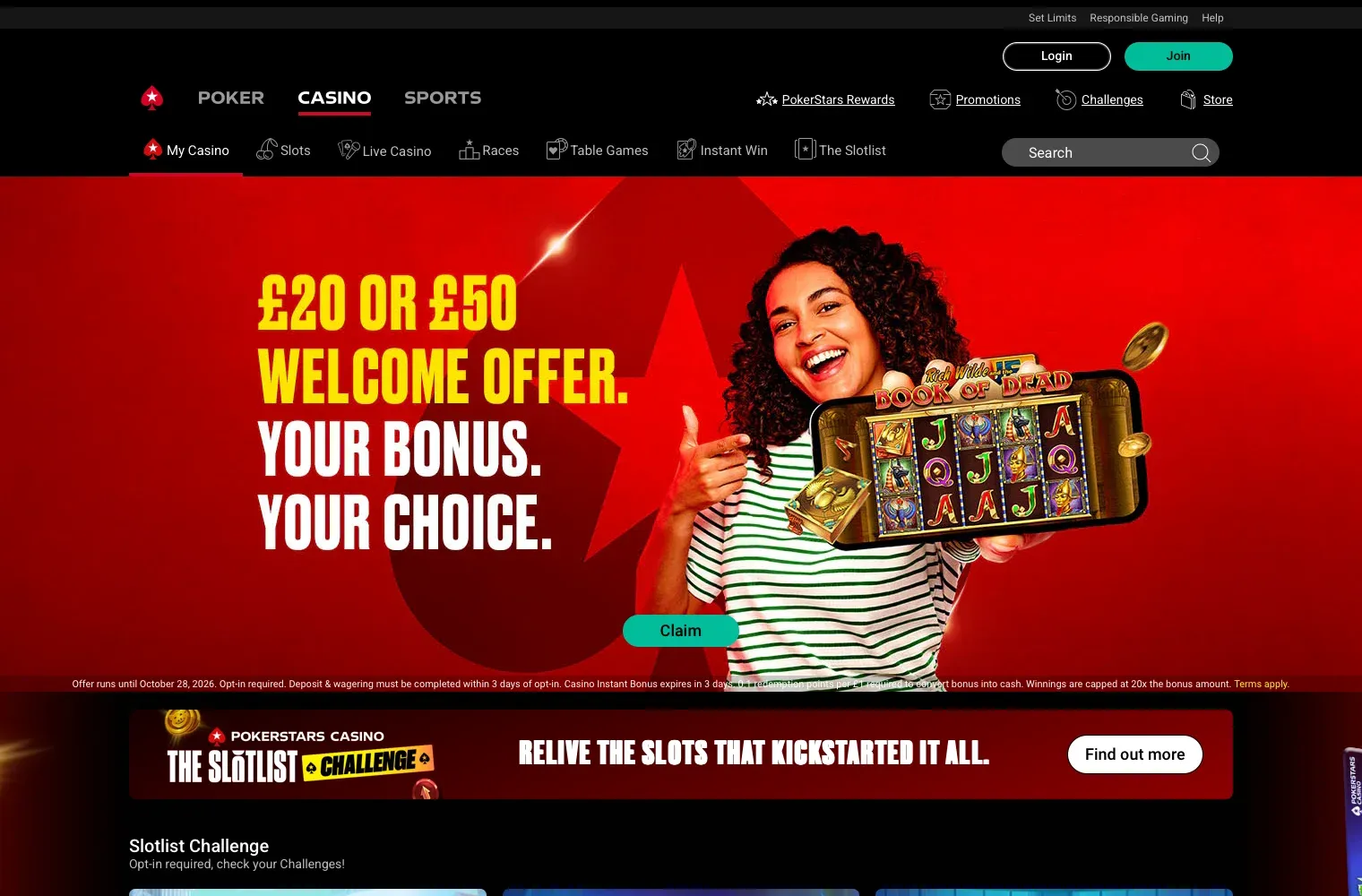 PokerStars UK desktop