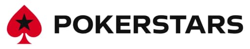 PokerStars red spade and black wordmark logo