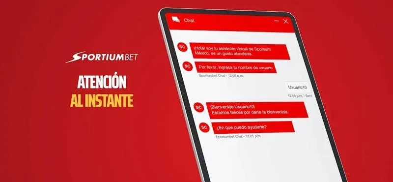 SPORTIUMBET ofrece atención al instante mediante chat en línea