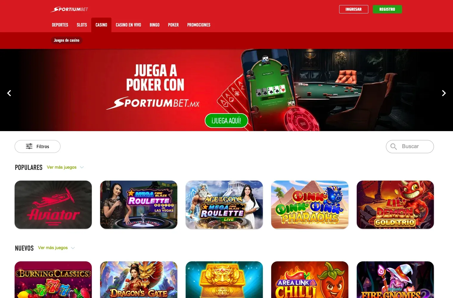 Sportiumbet desktop