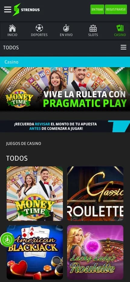 Strendus mobile preview