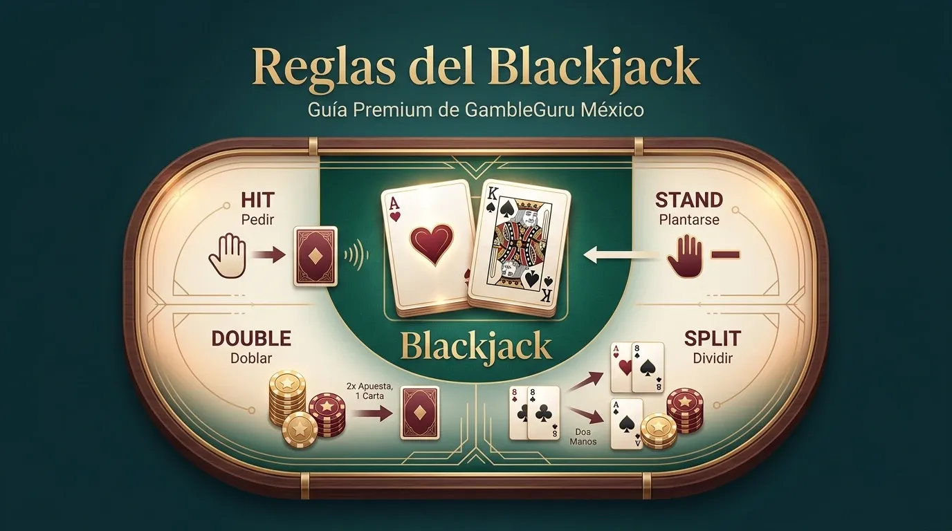 Reglas del blackjack: guía completa y fácil