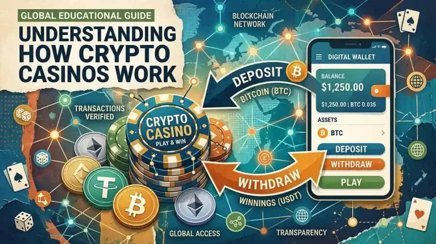 How Crypto Casinos Work: Deposits, Wallets and Withdrawals Explained