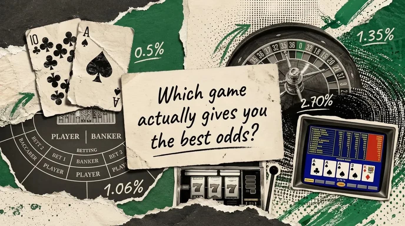Which Casino Game Has the Best Odds? Comparing House Edge Across Casino Games