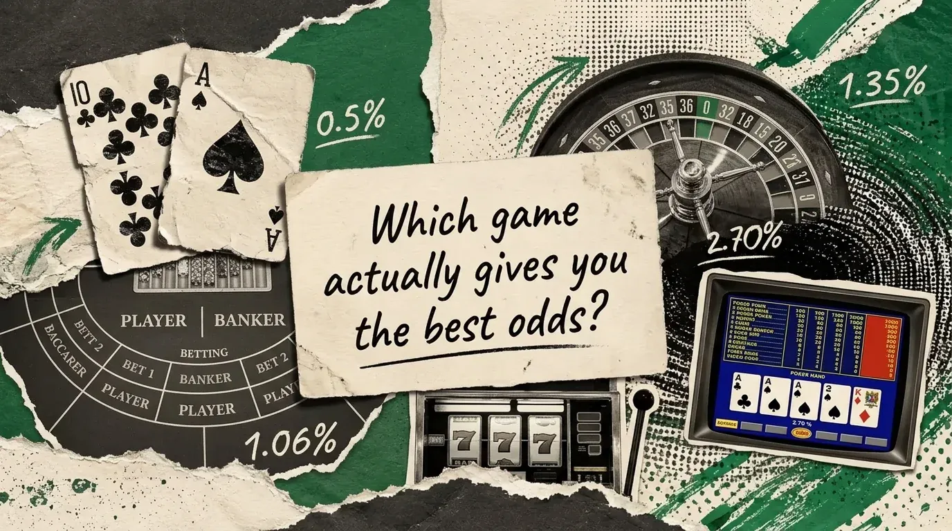 Which Casino Game Has the Best Odds? Comparing House Edge Across Casino Games