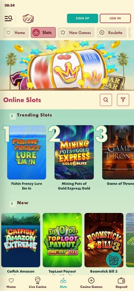 777 Casino mobile