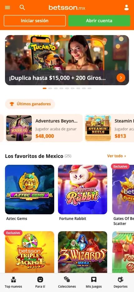 Betsson mobile