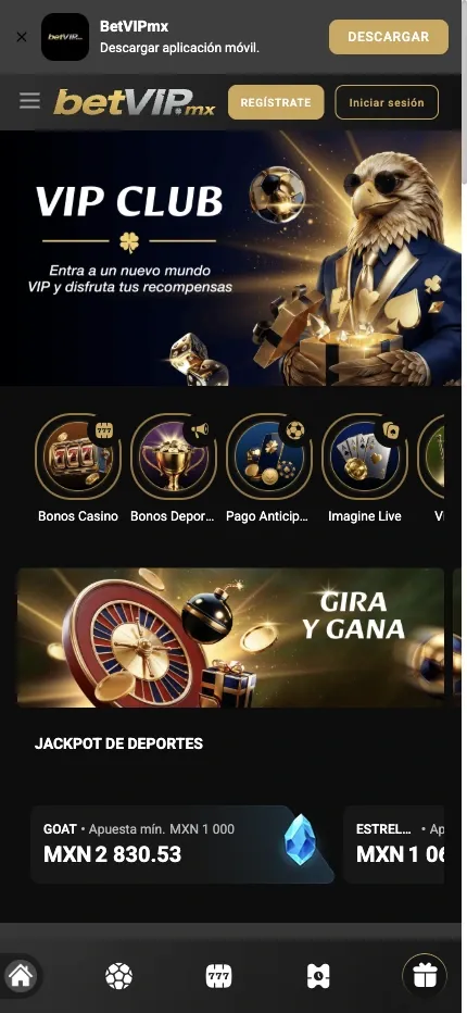 BetVIP mobile