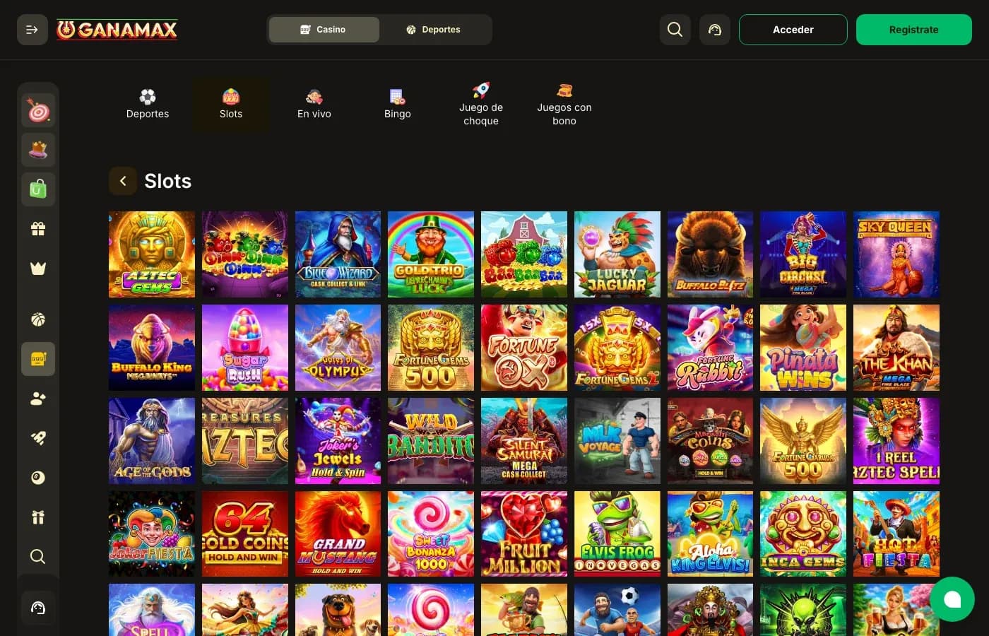 Ganamax desktop