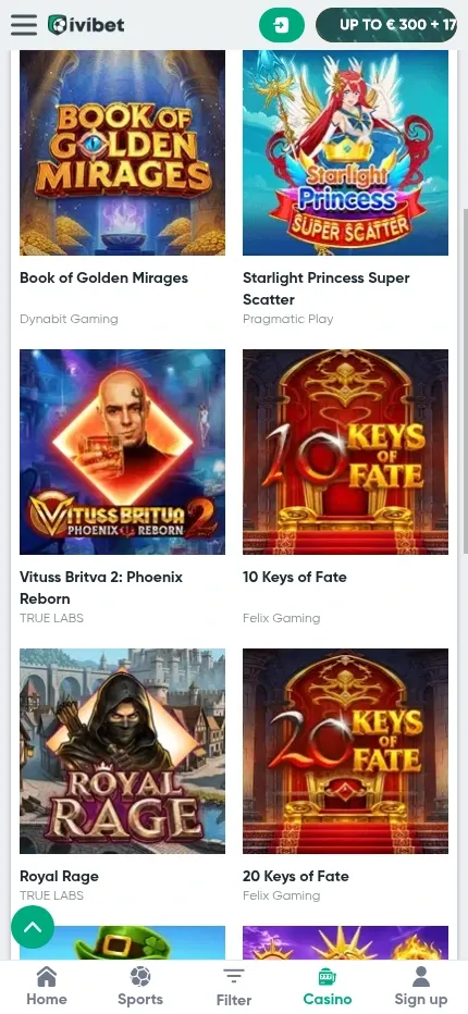 Ivibet mobile site
