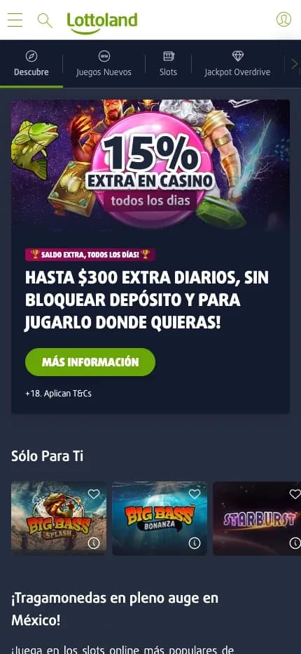 Lottoland mobile