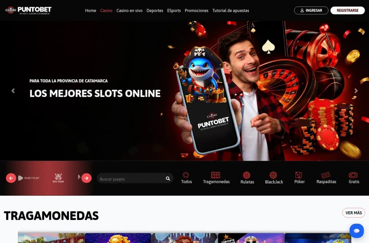 PuntoBet en computadora